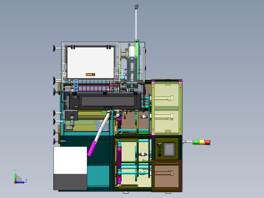 德芙巧克力心形盒成型机sw16可编辑左视缩略图