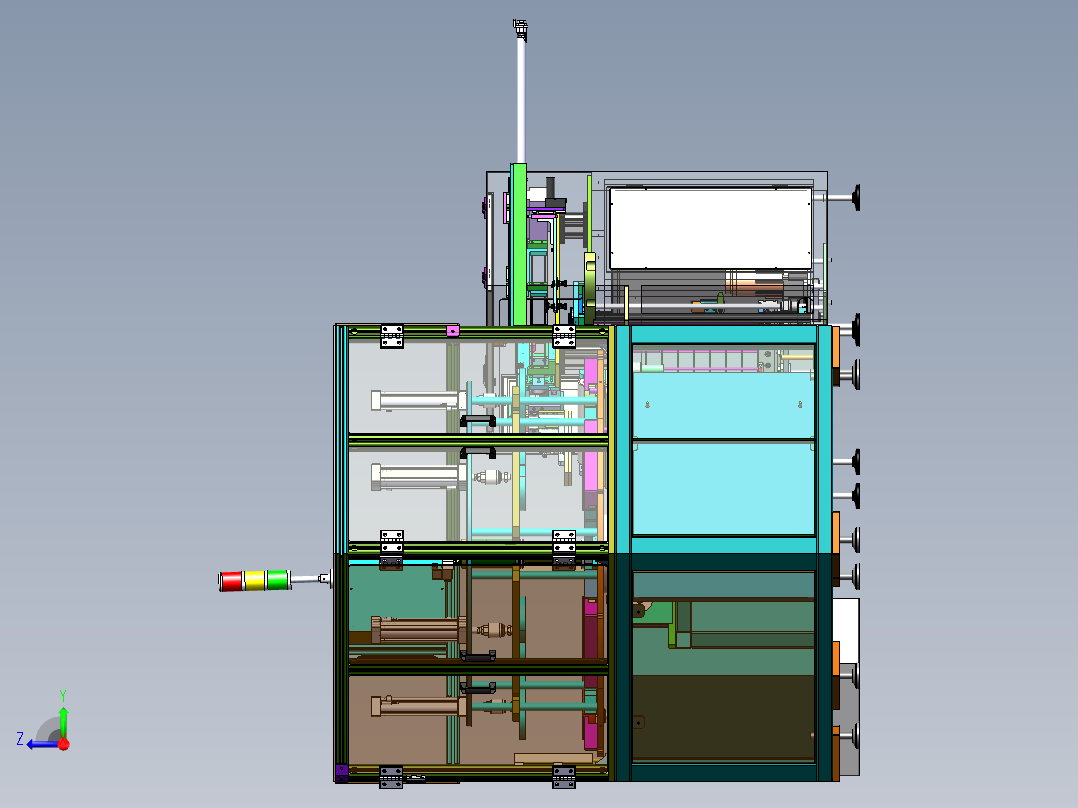 德芙巧克力心形盒成型机sw16可编辑右视图