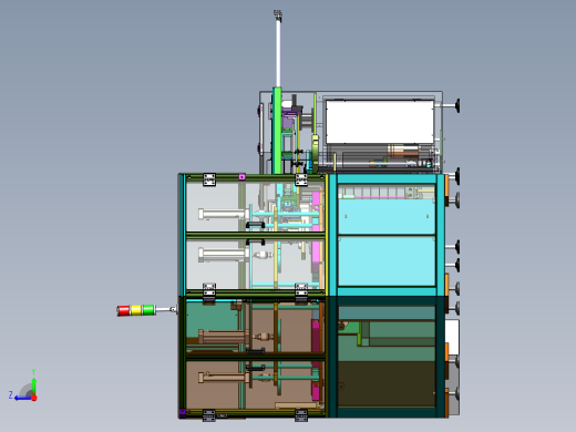 德芙巧克力心形盒成型机sw16可编辑右视缩略图