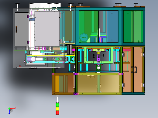 德芙巧克力心形盒成型机sw16可编辑俯视缩略图