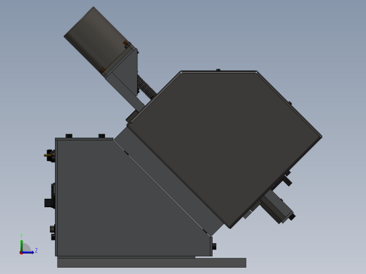 381轴斜工作台左视缩略图