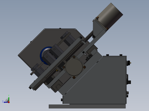 381轴斜工作台右视缩略图