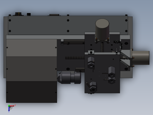 381轴斜工作台俯视缩略图
