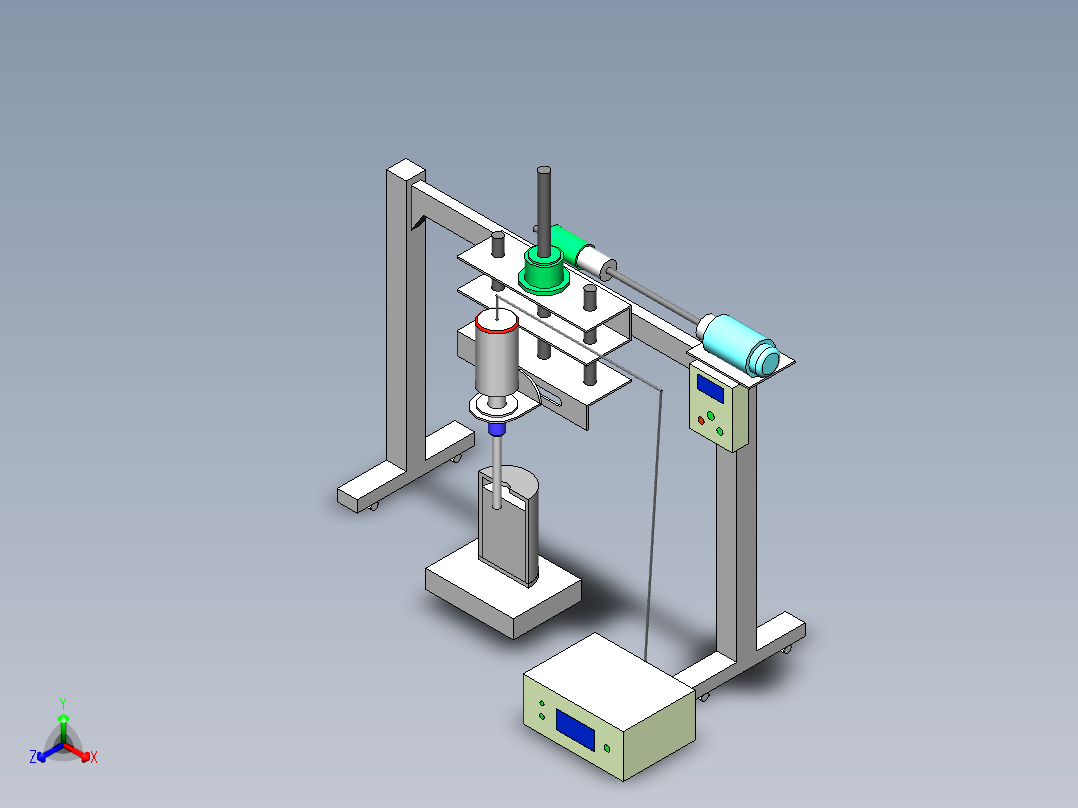 零件正等轴测图