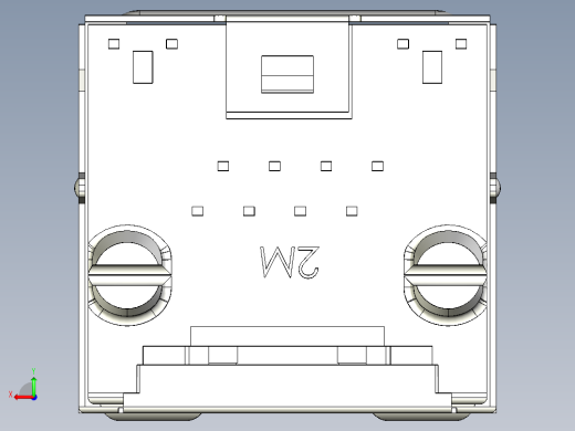 Rj45 8pin连接器后视缩略图