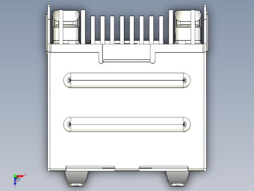 Rj45 8pin连接器俯视缩略图