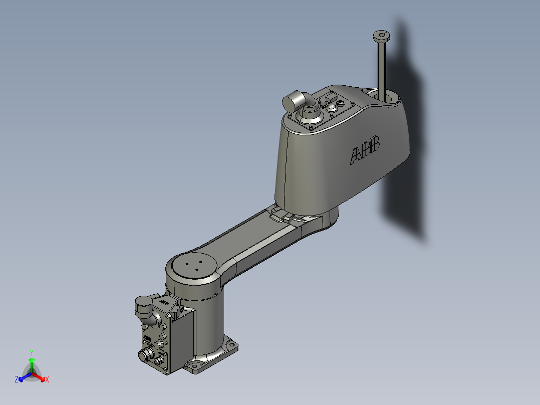 ABB全系列机器人3-3D模型 (16)主视图