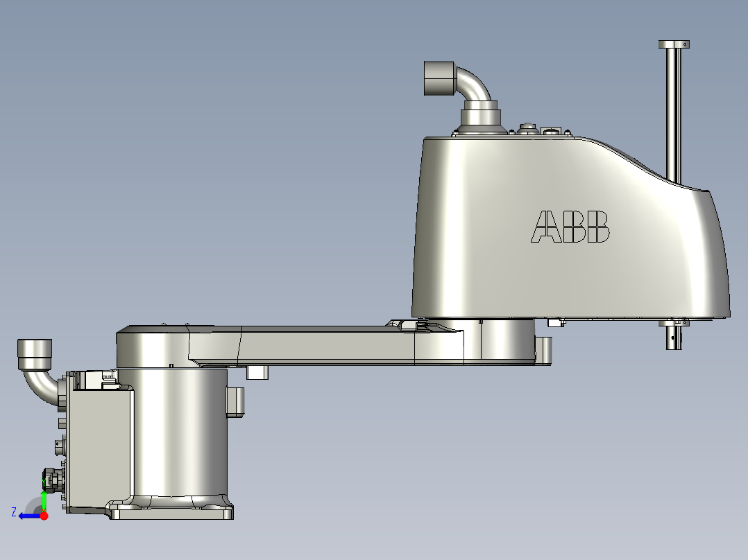 ABB全系列机器人3-3D模型 (16)右视图