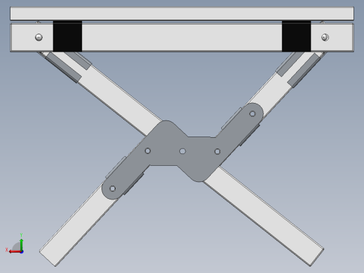 木制野营桌后视缩略图