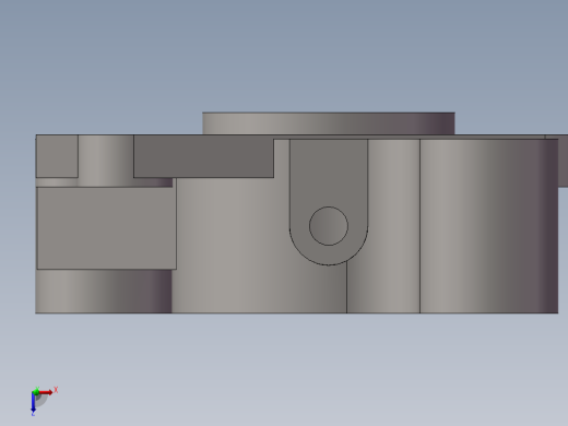 导向丝杠右支架