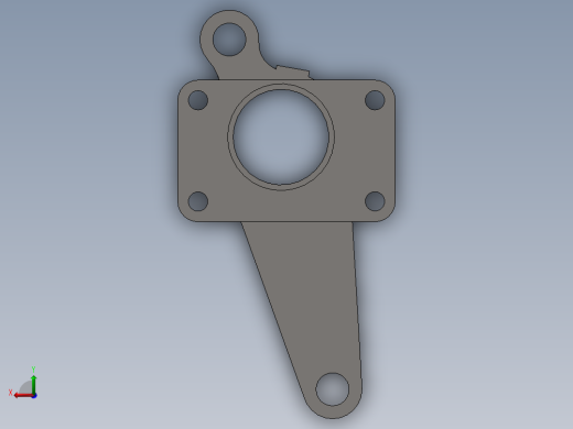 导向丝杠右支架后视缩略图