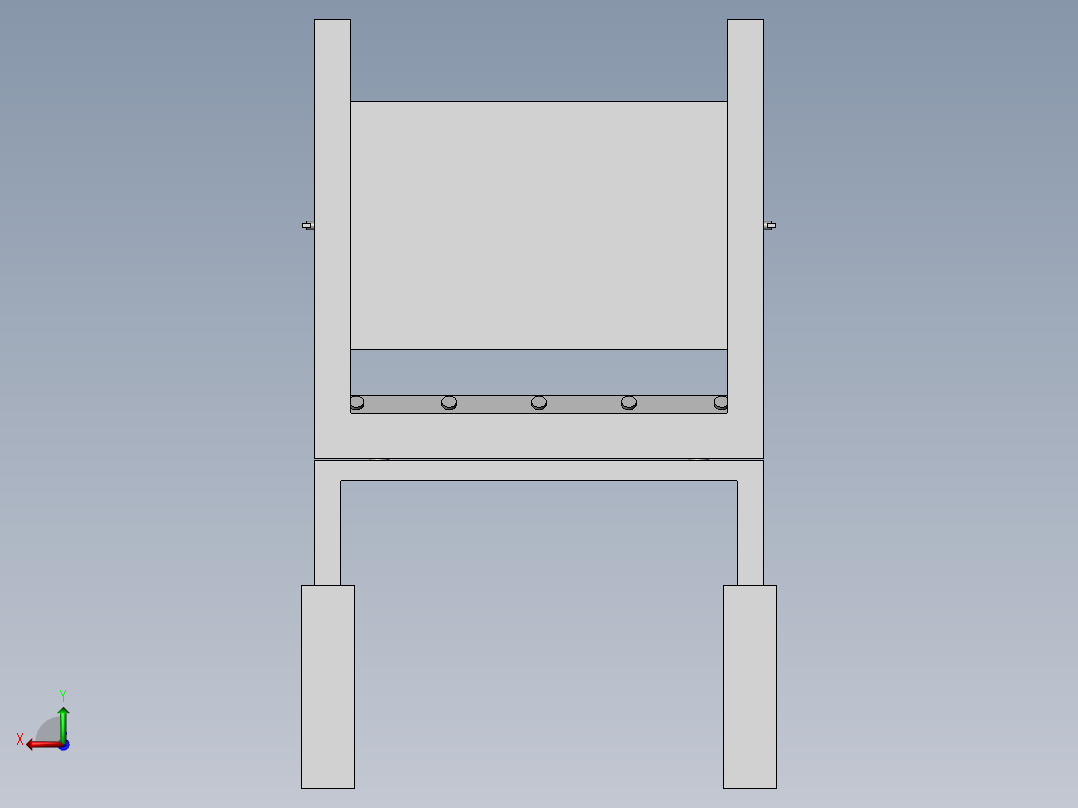 宣讲展示板后视图