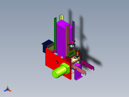 高速口罩自动送片机