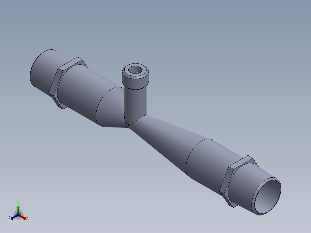 PVC管件-2invencturidn正等轴测图