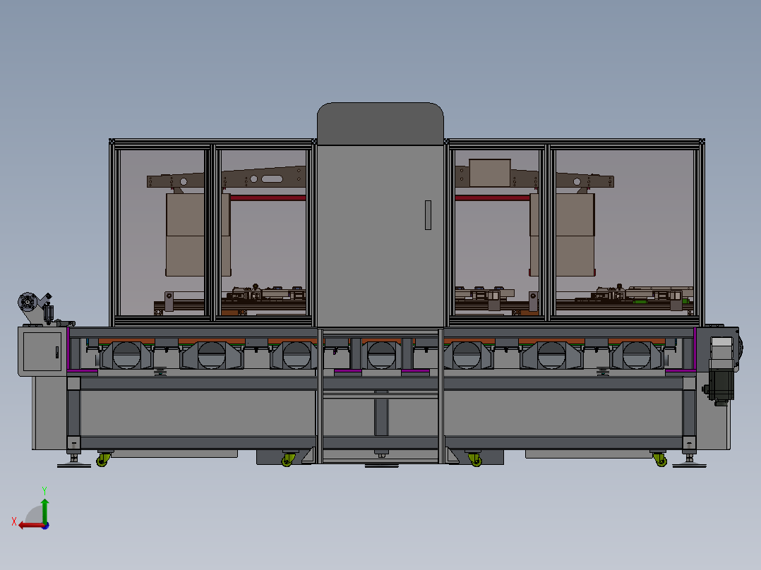 瓦楞纸板数码打印机sw16后视图