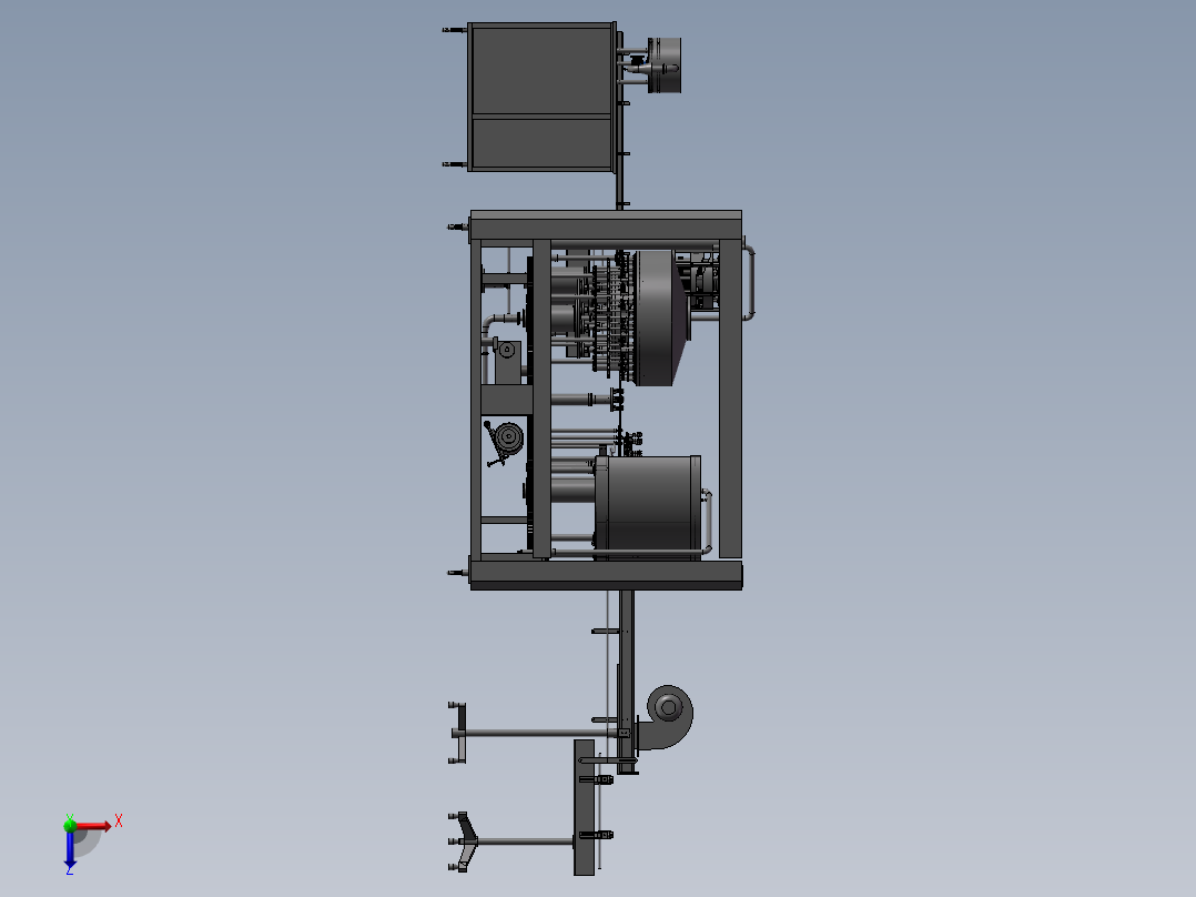 18头三合一旋转灌装机sw16俯视图
