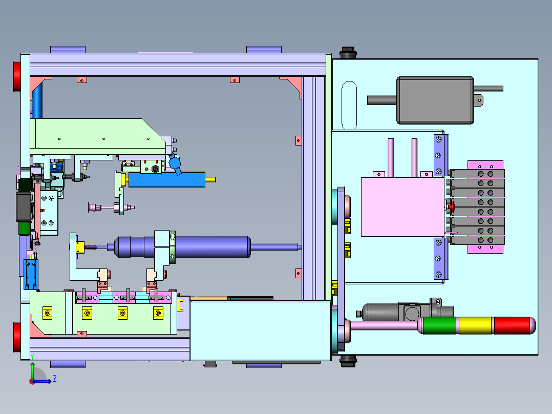 完成品特性检测sw20可编辑左视图