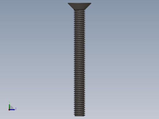 Screw_ISO_10642_M3x30_A2.SLDPRT左视缩略图