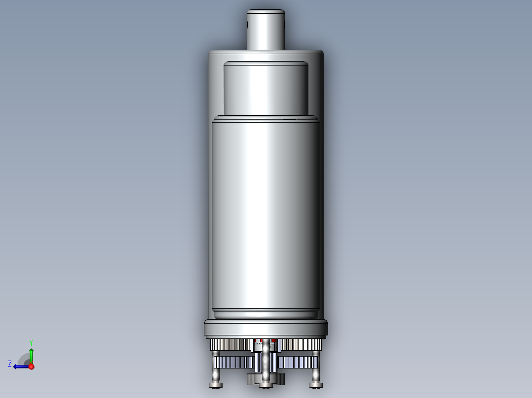 电动推杆右视图