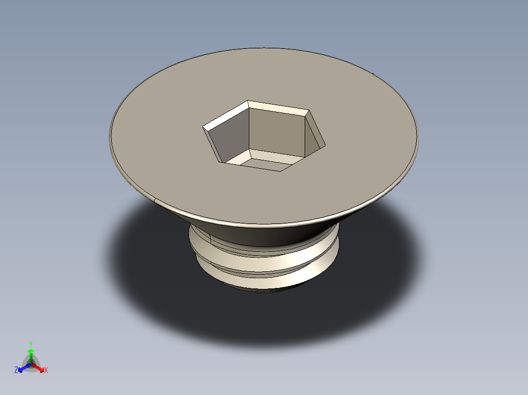 Screw_ISO_10642_M6x6_A2.STEP主视图