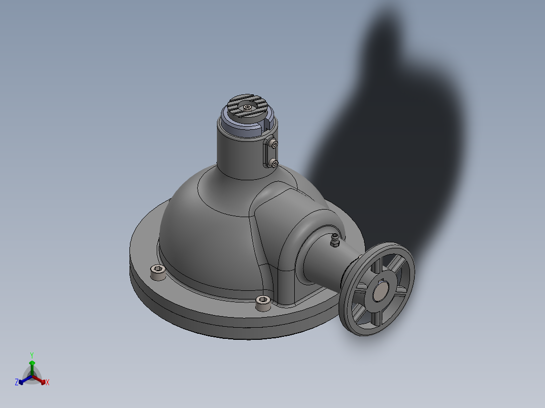 千斤顶(42)正等轴测图