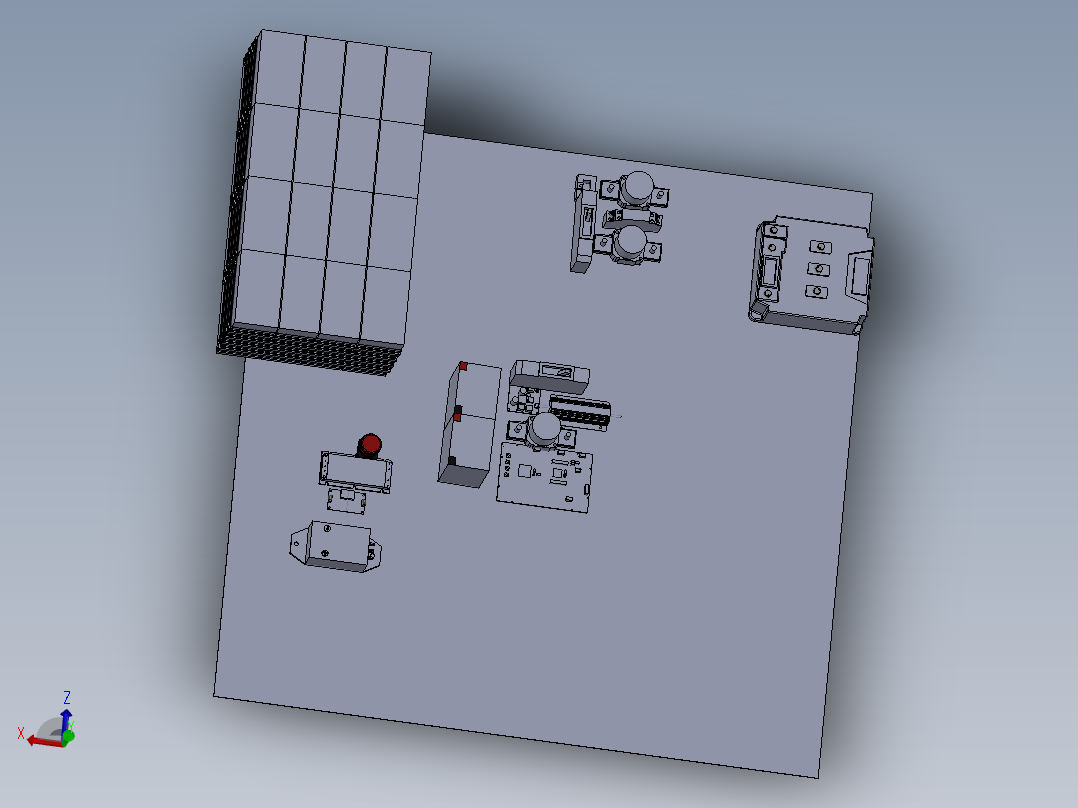 A3004271-卡丁车车架主视图