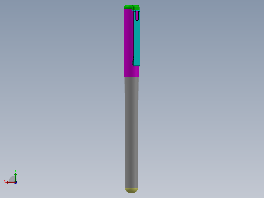 笔、中性笔、铅笔(12)后视图
