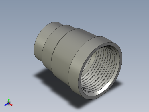 螺纹管管箍-异径有边 DN20-DN10