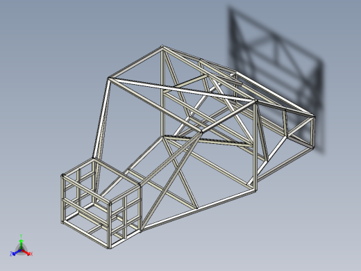城市车辆竞赛管状底盘