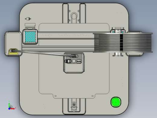 Ankermake M5C CAD 模型前视缩略图