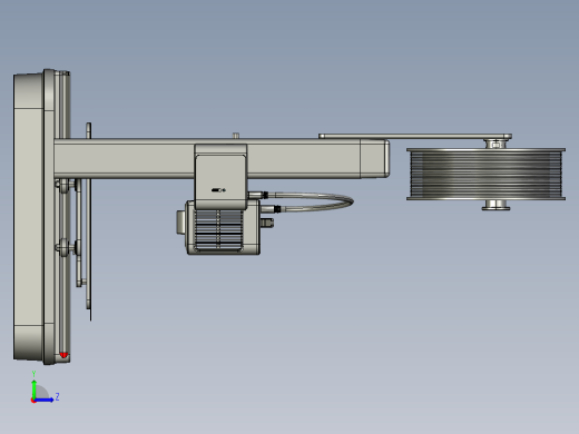 Ankermake M5C CAD 模型左视缩略图