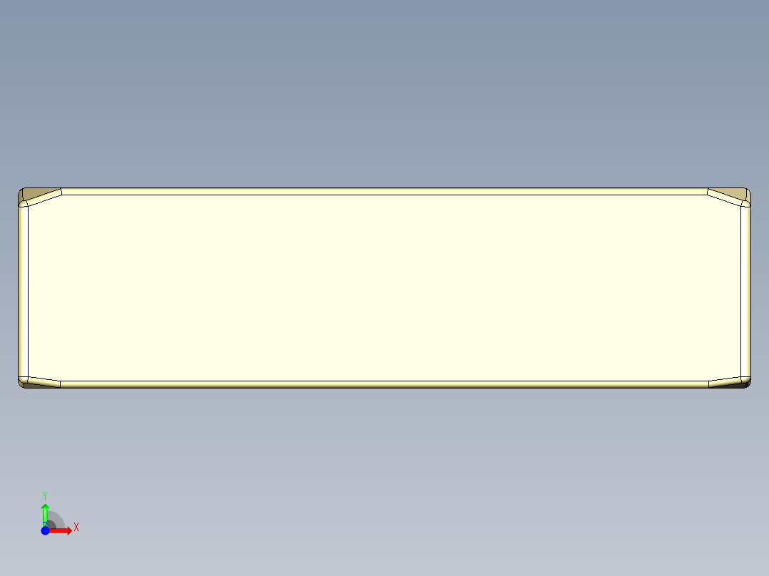 m6 x 1 mm方形螺母14前视图
