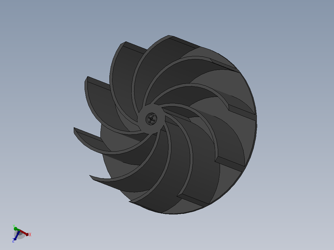 家用鼓风机叶轮