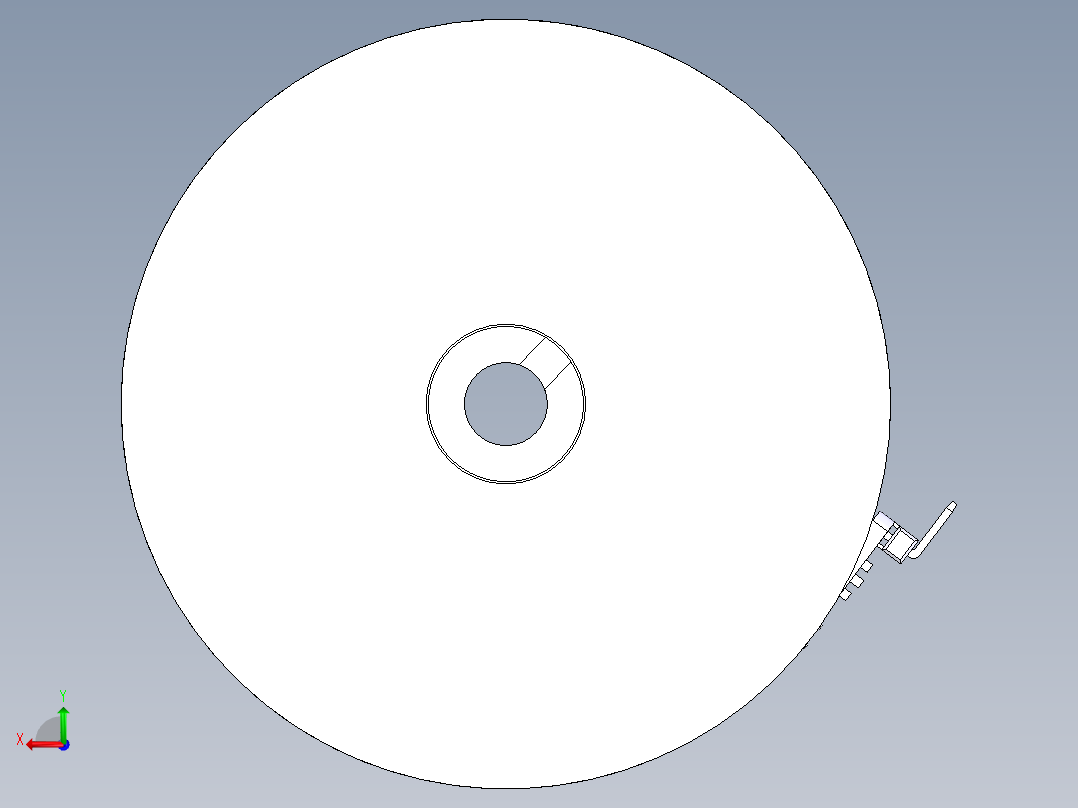木星 3 号后视图