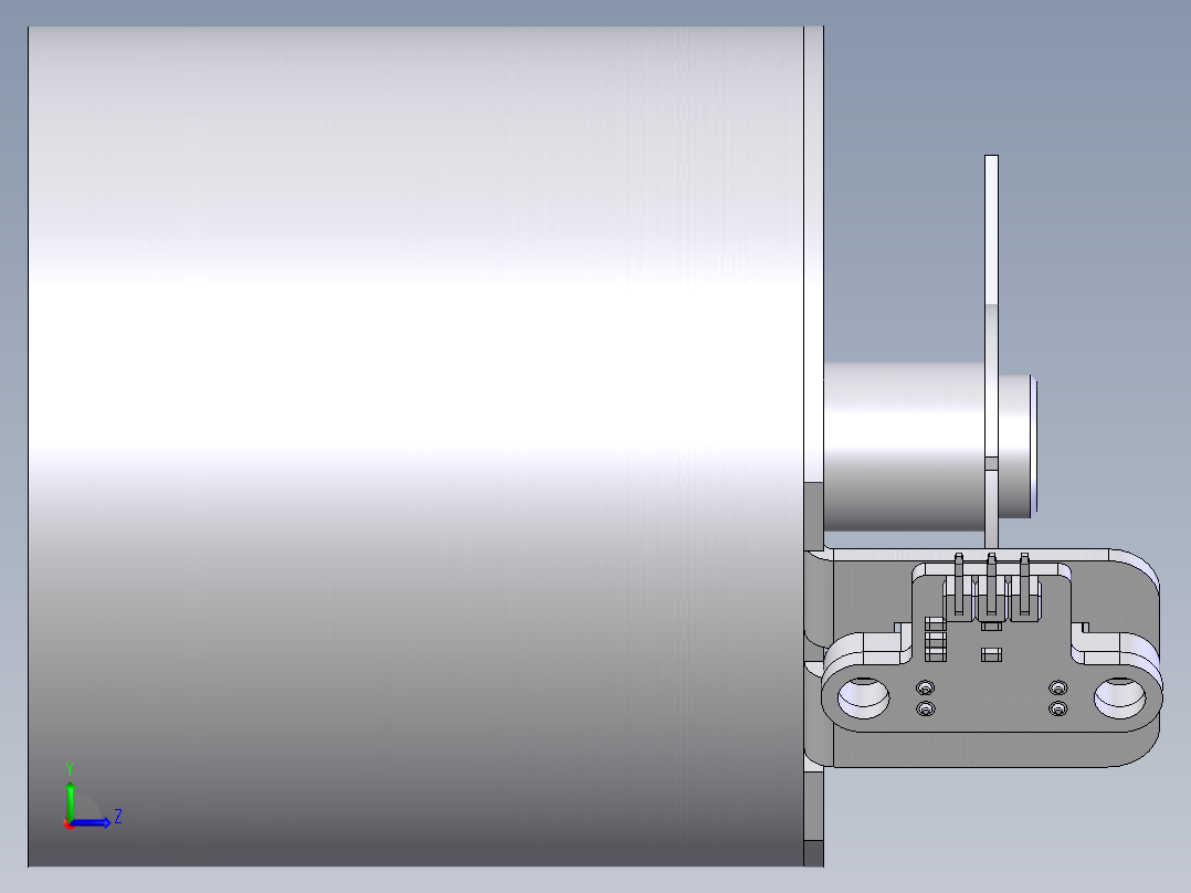 木星 3 号左视图