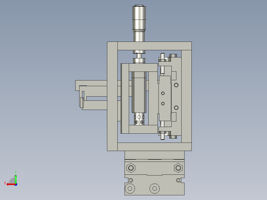 23LM001剪刀裝配后视图