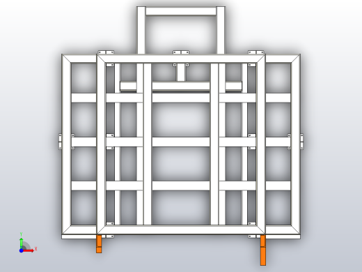 炉体结构前视缩略图