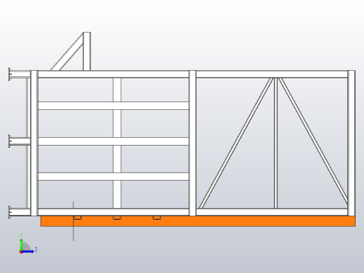 炉体结构左视缩略图