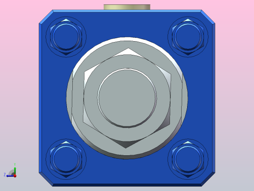 H OD-A[200]推力液压缸右视缩略图