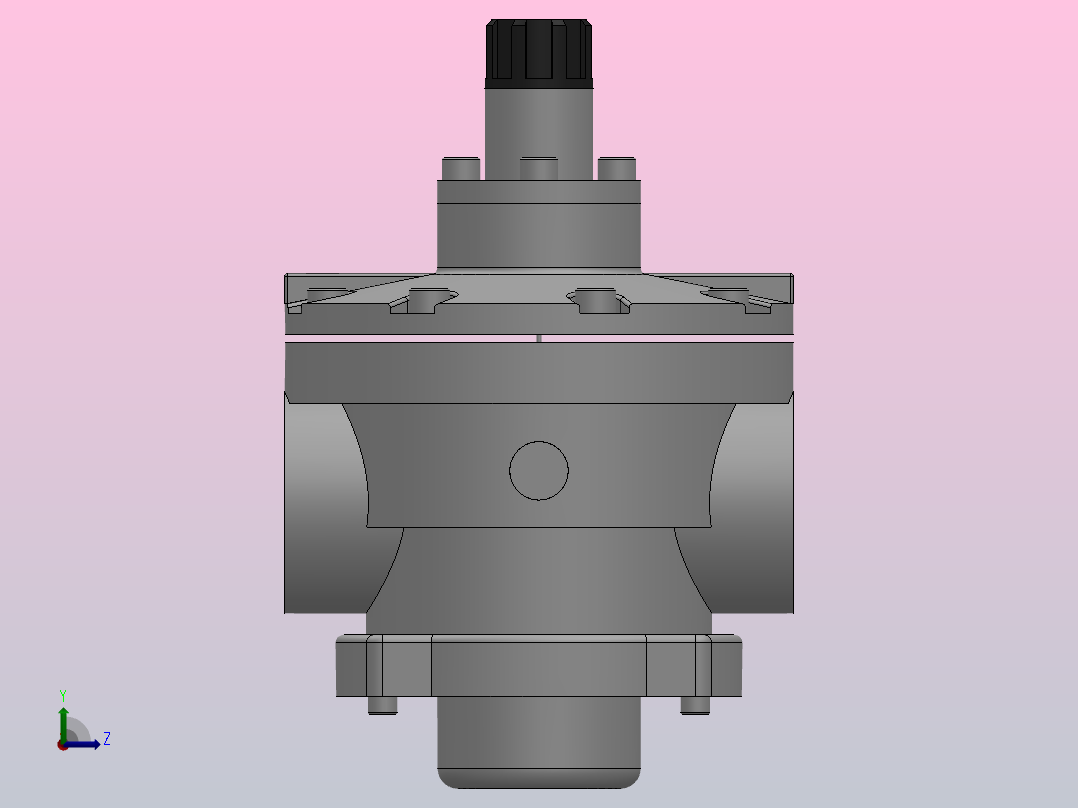 MASRB系列减压阀[MASRB900-20] (2)左视图