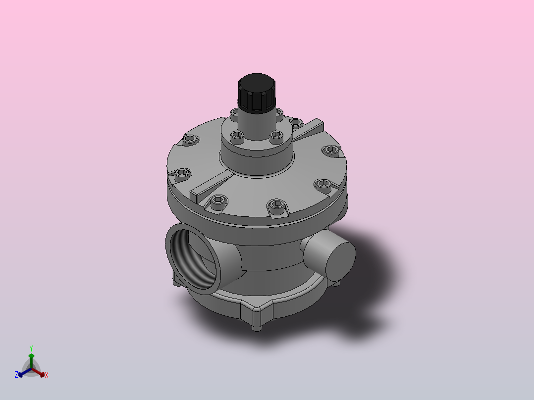 MASRB系列减压阀[MASRB900-20] (2)正等轴测图