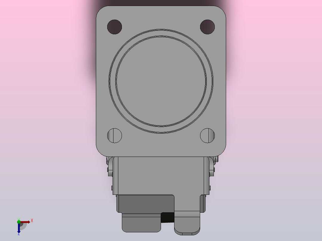 Z13-01B-150-342B重型轮[Z13-01B-100-342B]脚轮俯视图