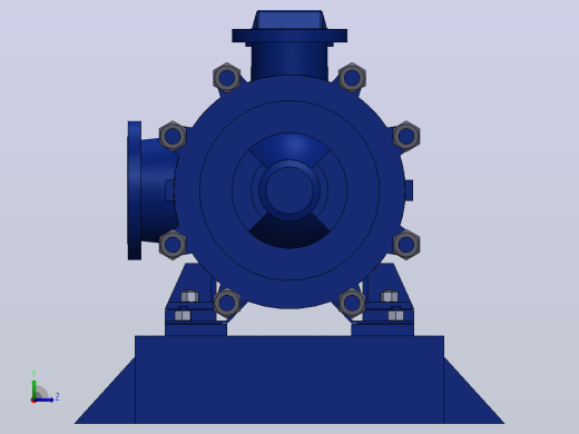 水泵centrifugal-pump-119 SW STP左视缩略图