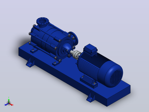 水泵centrifugal-pump-119 SW STP正等轴测缩略图