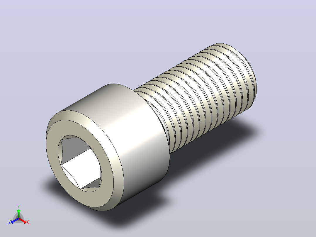 DIN_EN_ISO_4762_M30x60.ipt内六角螺钉主视图