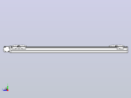 皮带直线轴双滑块型TPA-GCBS-50-P42-L300-DL-M10-N3右视缩略图