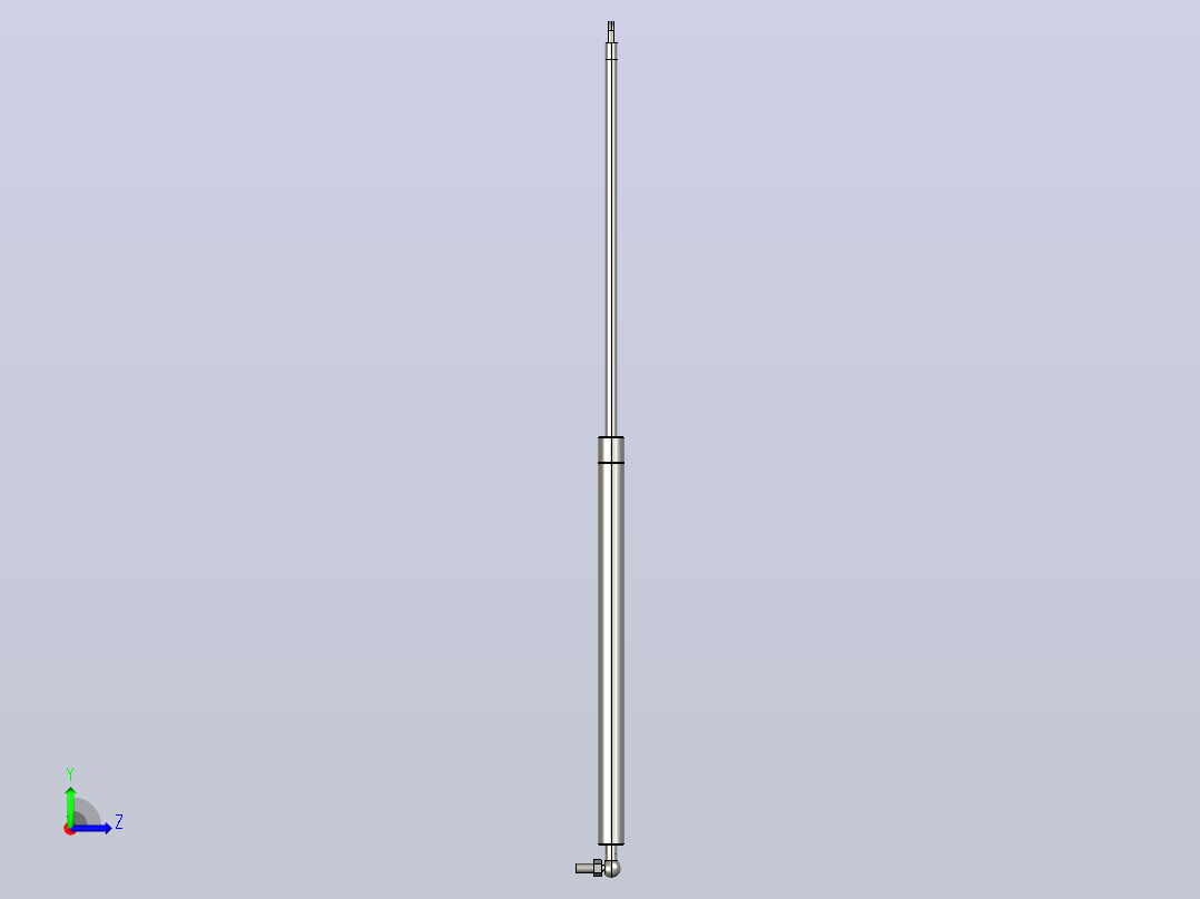 gsb22-e-d-s300_asm氮气弹簧左视图