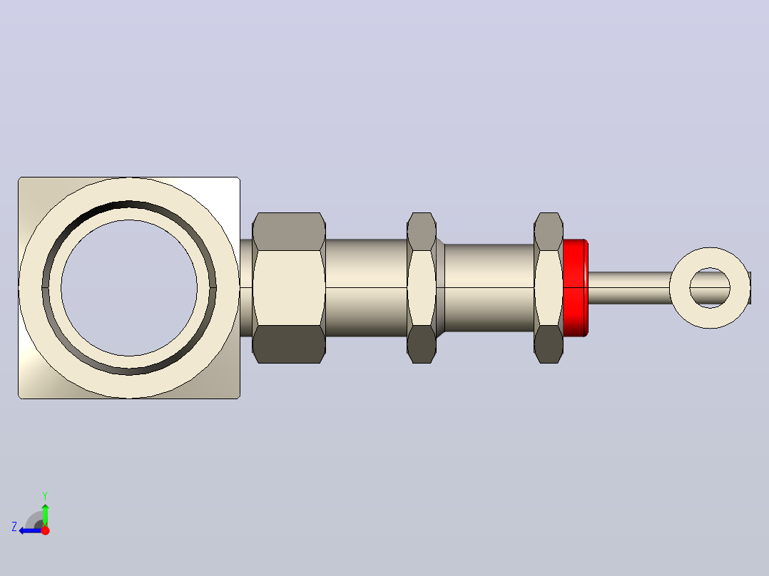 泄放阀[CMP8MBF-CSM×3F]右视图