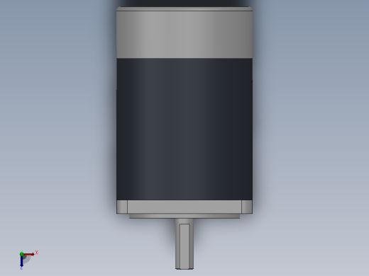 90DC(100W╱200W)微型直流基本型电机[90DC200GV24R16]俯视缩略图
