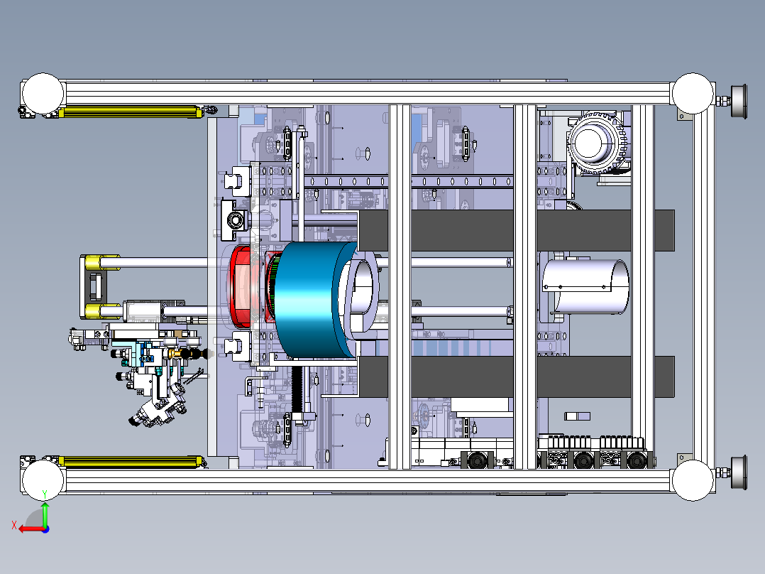 迈腾天窗生产线FB14095-25后视图